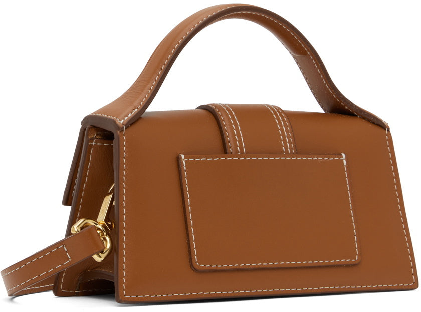 Jacquemus Brown Le Raphia Le Bambino Bag