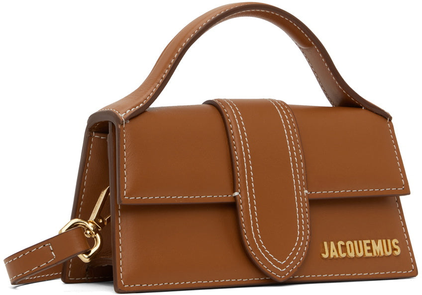 Jacquemus Brown Le Raphia Le Bambino Bag