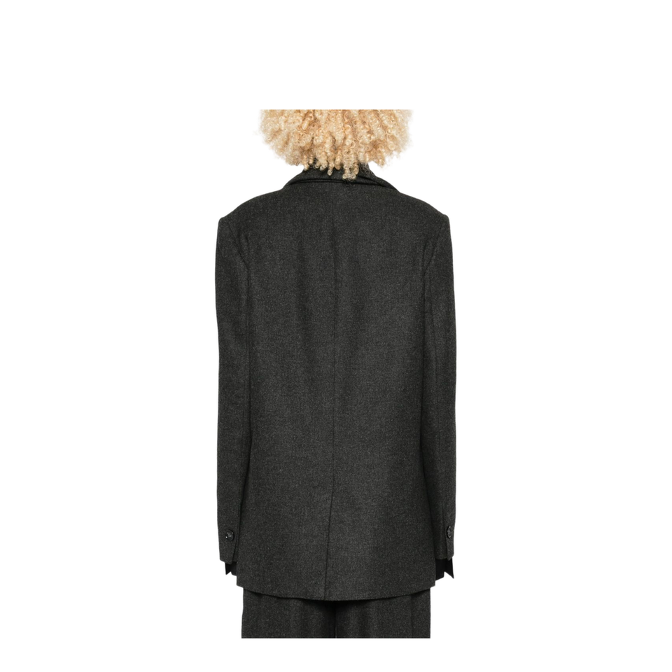 Viscose and Wool Blazer