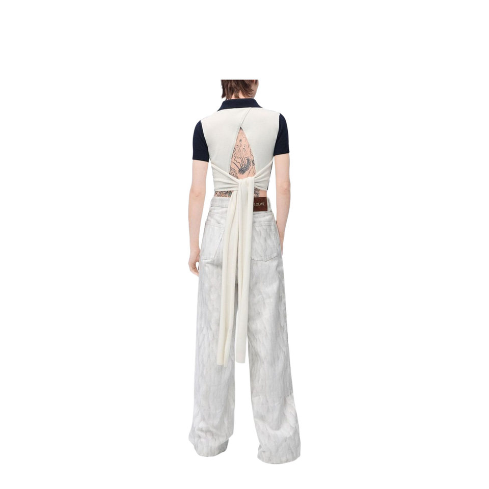 Wool and Cashmere Polo Shirt