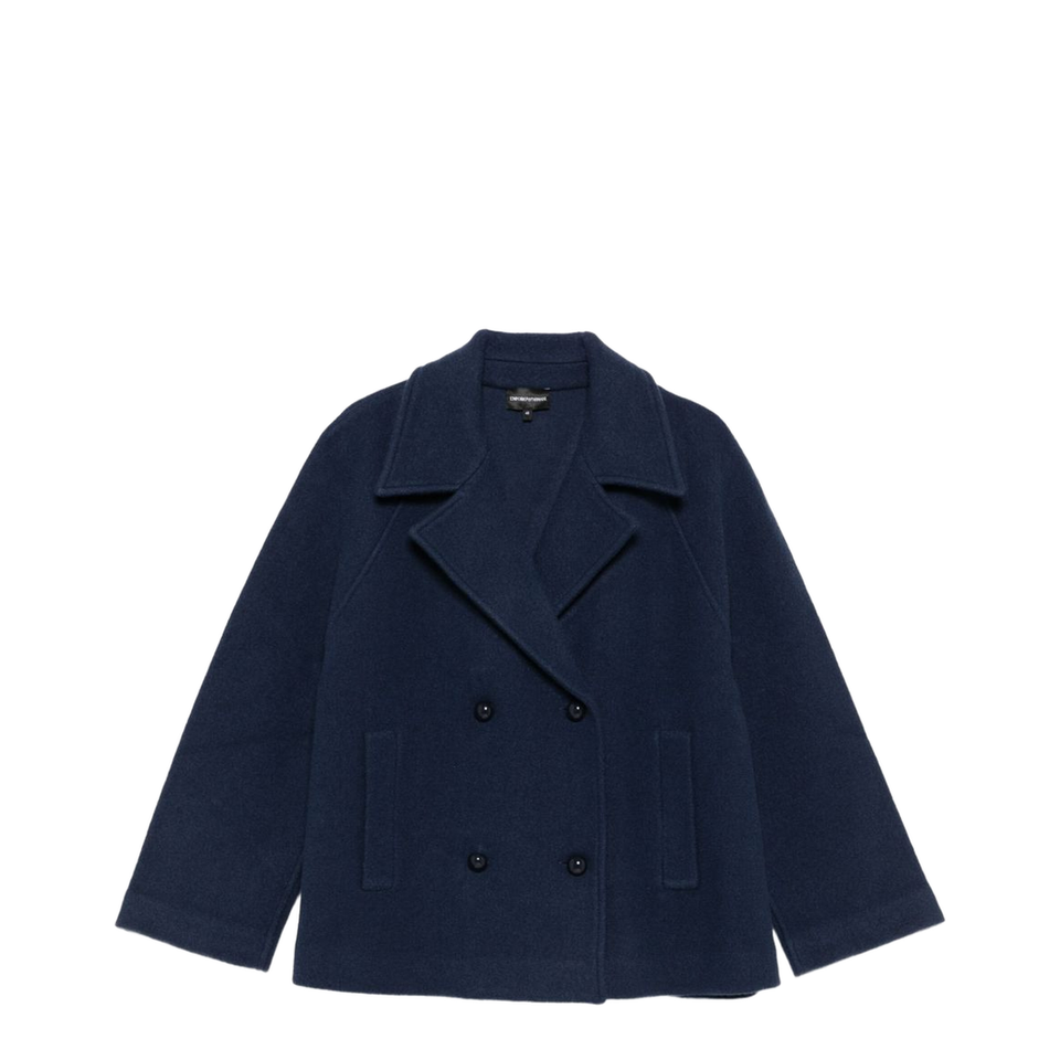 Wool Single-Breasted Coat