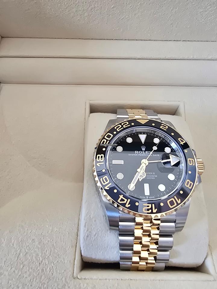 Rolex | GMT-Master II | 126713grnr | 40 mm | Gold/Steel | Automatic