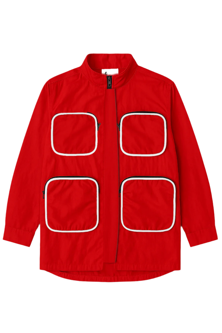 CARGO UTILITY JACKET DRESS