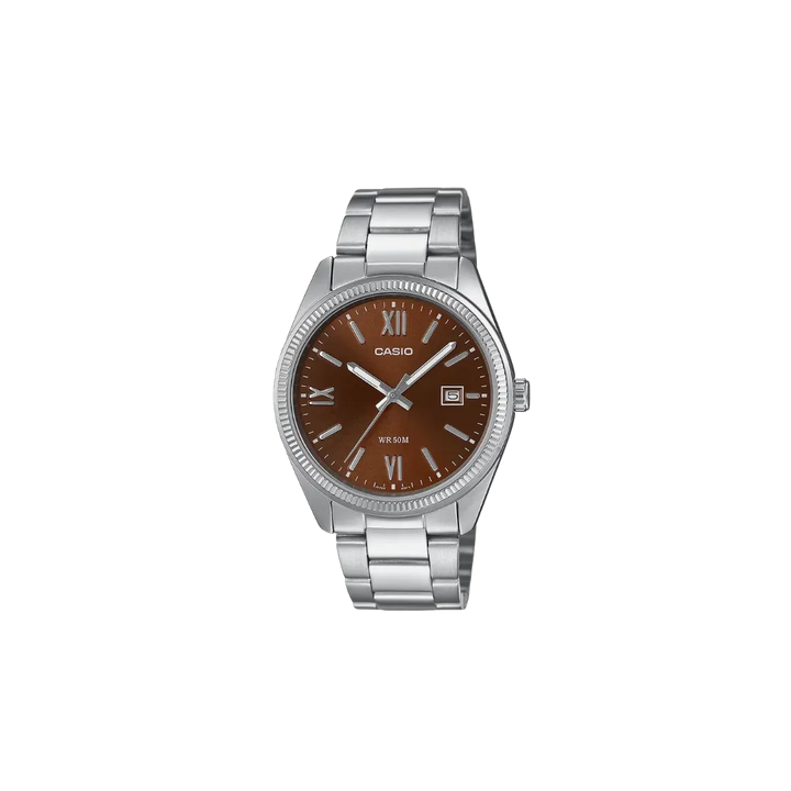 Casio Enticer Brown Dial Analog Watch