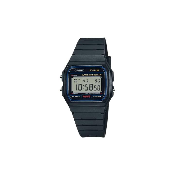 Casio Youth F-91 Series F-91W-1DG Watch