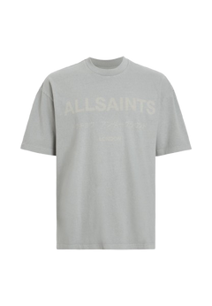 ALL SAINTS LASER SS CREW SKLINE GREY