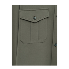 Shirt in Viscose Blend Green