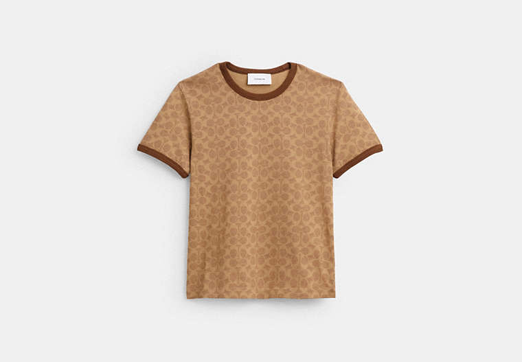 Signature Ringer T-Shirt In Organic Cotton