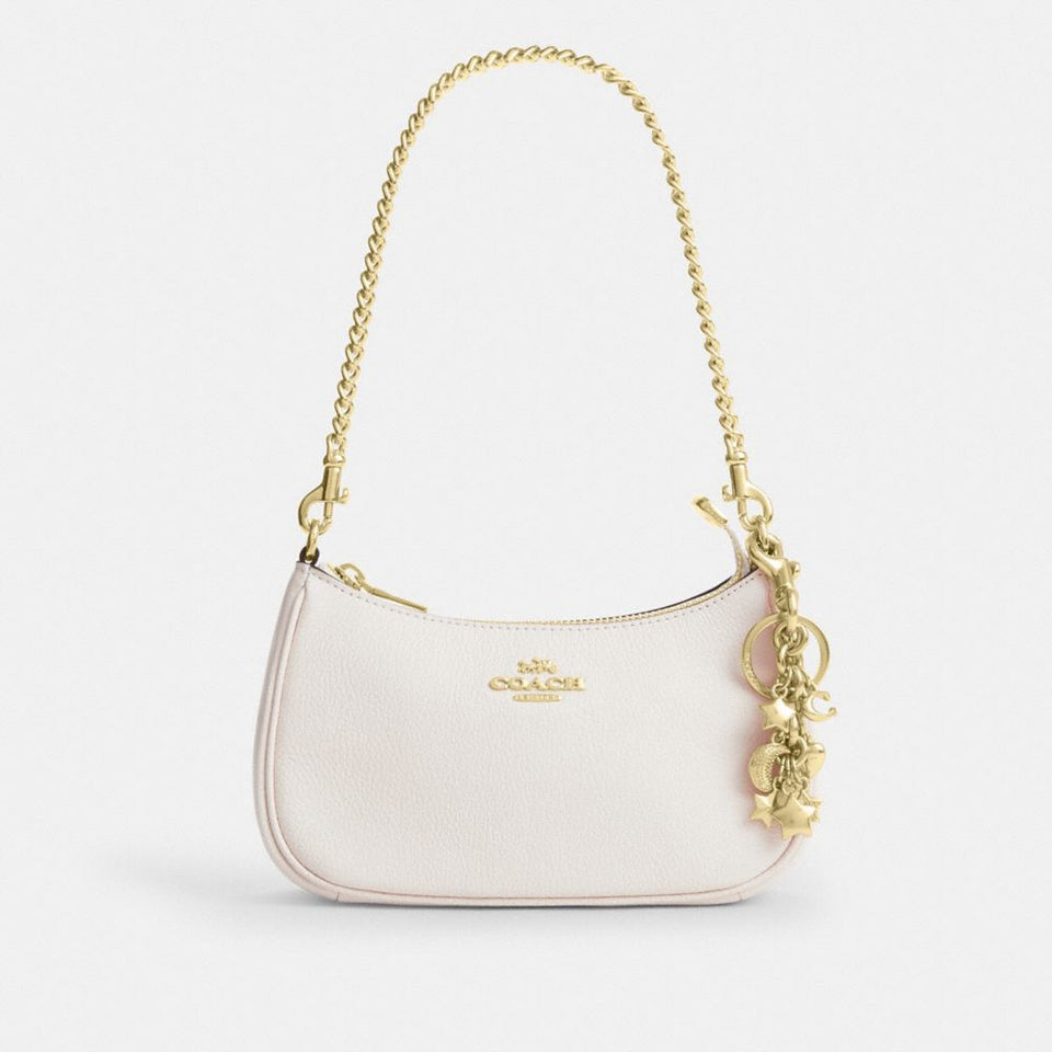 Coach Star Cluster Bag Charm Gold Gold
