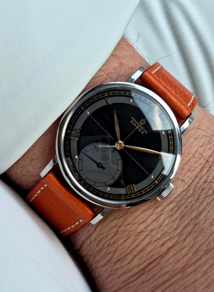 Omega Jumbo CK2366 Kal 30 T2 RG Military Chronomètre 1944 Black Dial RARE WWW DIRTY DOZEN