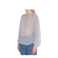 Romy Shirt Cream/Navy Blue