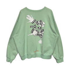 Chrome Hearts Matty Boy "Lust" Crewneck Sweatshirt Seafoam