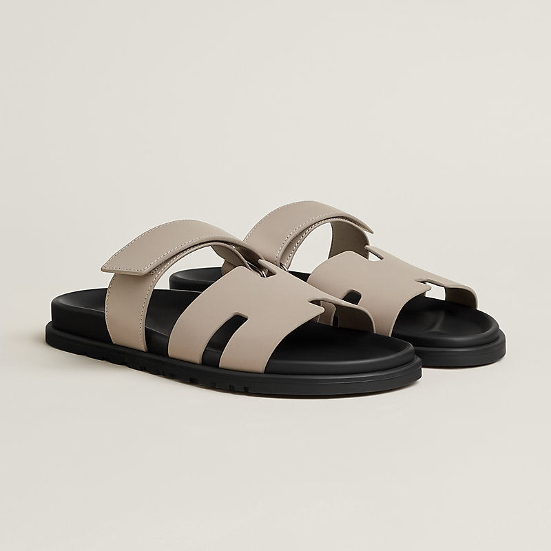 Hermes Chypre sandal (beige galet)