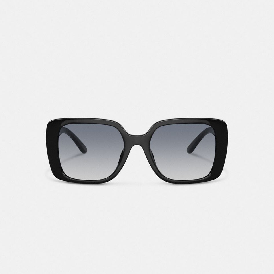 Coach Oversized Square Sunglasses Black