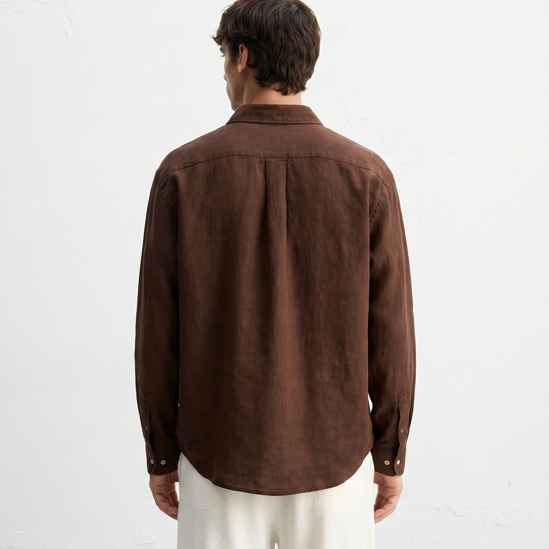Classic Mercer Shirt – Dark Cocoa