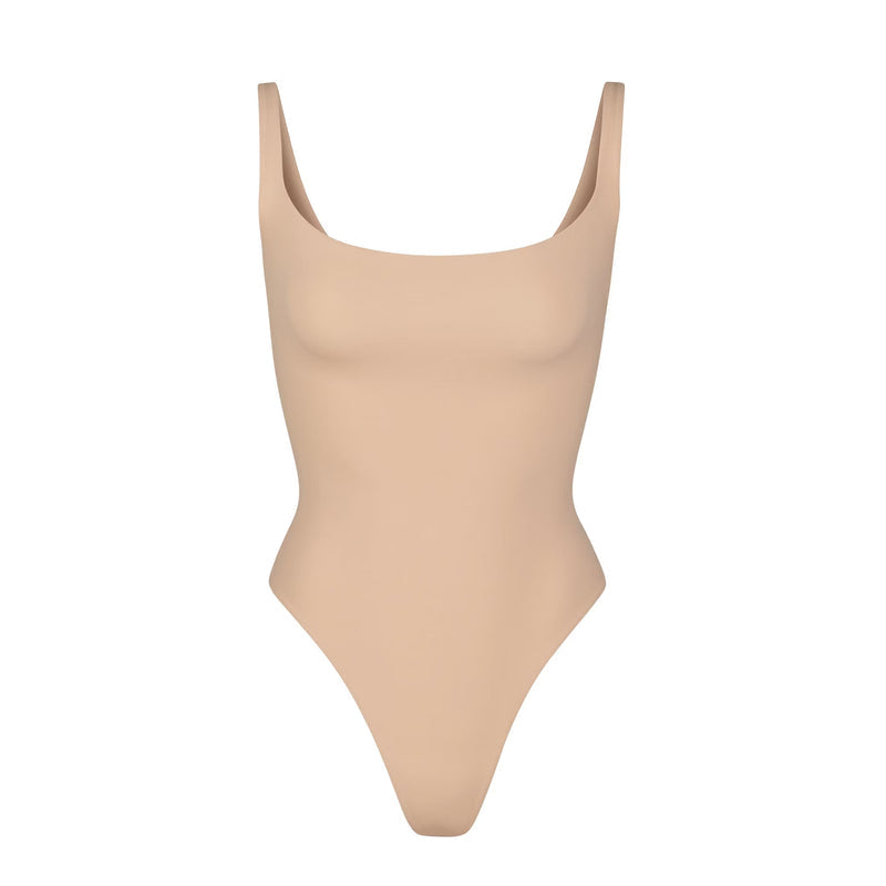 SKIMS Fits Everybody Square Neck Stretch Jersey Body
