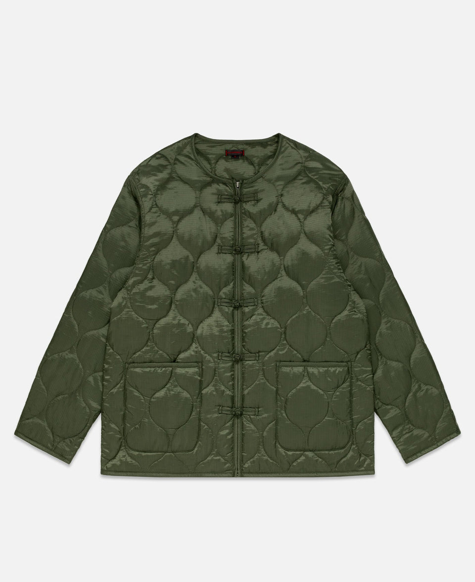 CLOT Quilted Chinese Jacket (Olive)