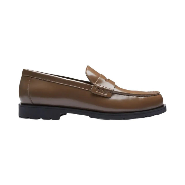 Coach Men's Reagan Penny Loafer Dark Stone