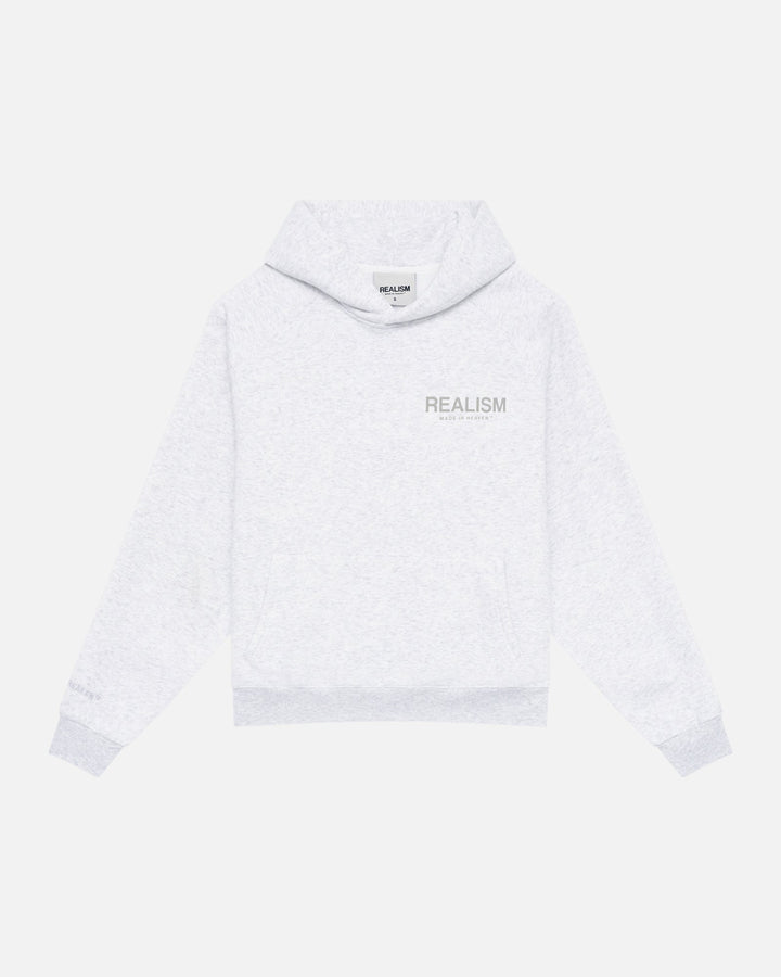 Realism SSS REALISM HEAVEN LOGO HOODIE SNOW MARLE