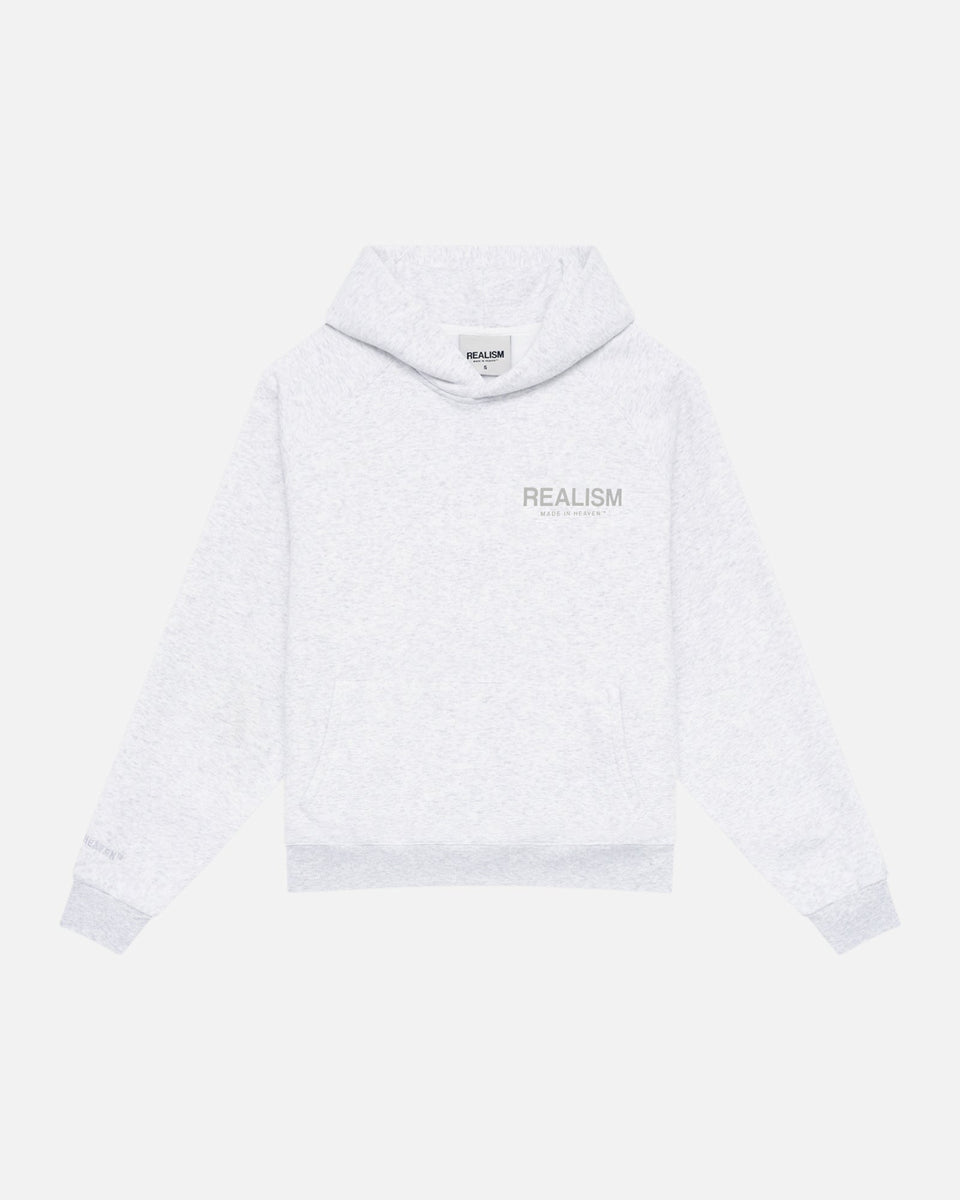 Realism SSS REALISM HEAVEN LOGO HOODIE SNOW MARLE