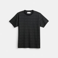 Coach Signature T-Shirt Charcoal Signature