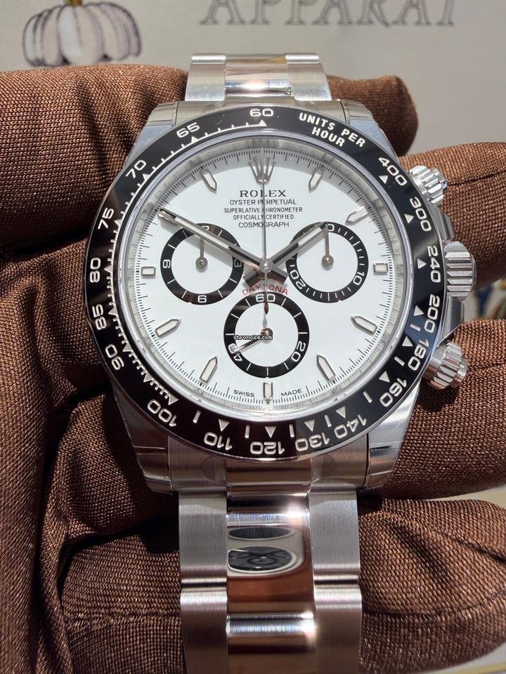 Rolex | Daytona | 126500 | Steel | 40 mm | Steel | White | Automatic