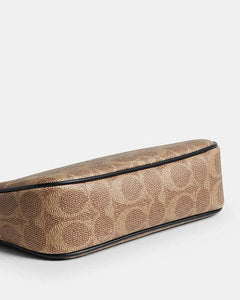 Coach Nolita 19 In Signature Canvas Signature Canvas-Gold-Tan-Black