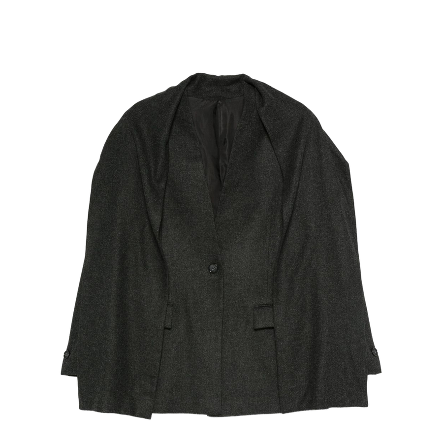 Viscose and Wool Blazer