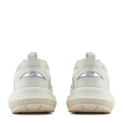 Leather Sneakers with Velvet Details
