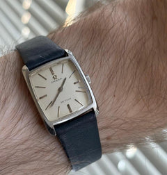 Omega De Ville Tank Rare Silver Dial N.MINT cal.620 1968 year 22x29,5mm