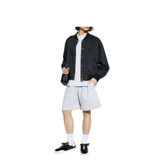 Logo Bomber Jacket - Black