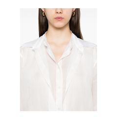 White Double Collar Shirt