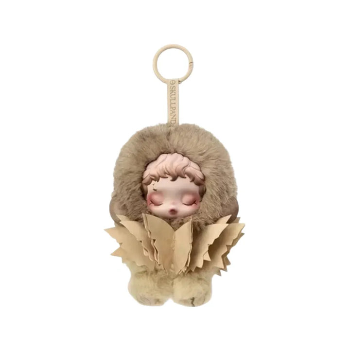 Pop Mart L'impressionnisme SKULLPANDA Series Teakwood Plush Doll