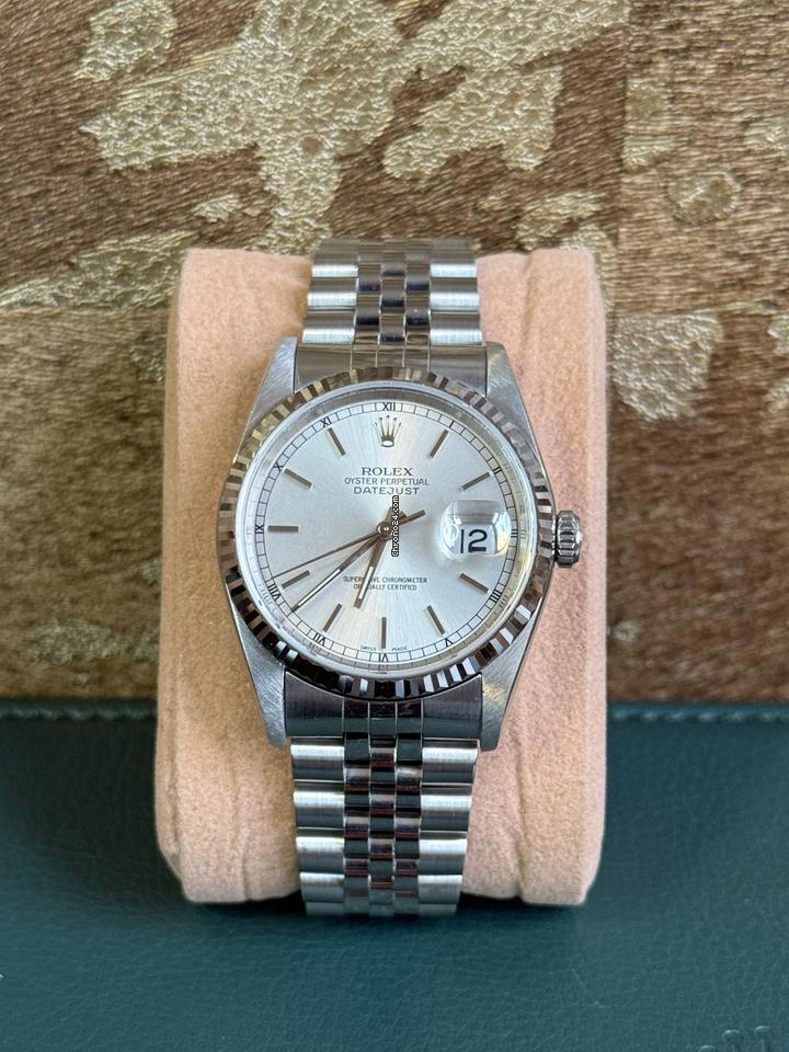 Rolex | Datejust | 16234 | Steel | 36 mm | Steel | Silver | Automatic
