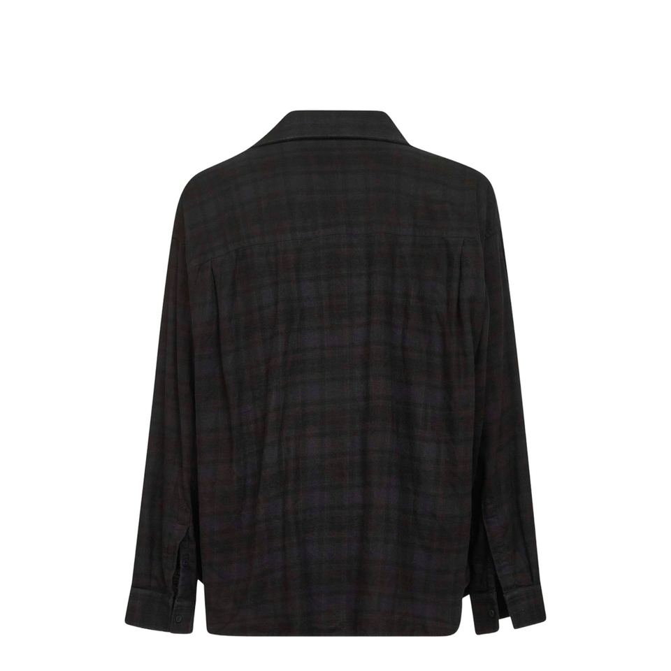 Layered Shirt in Black