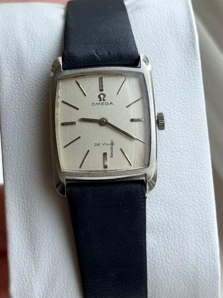 Omega De Ville Tank Rare Silver Dial N.MINT cal.620 1968 year 22x29,5mm