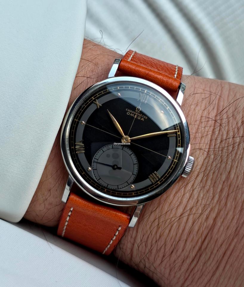 Omega Jumbo CK2366 Kal 30 T2 RG Military Chronomètre 1944 Black Dial RARE WWW DIRTY DOZEN