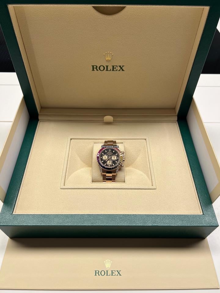 Rolex116505 116505 RAINBOW CUSTOM DIAMONDS EVEROSE