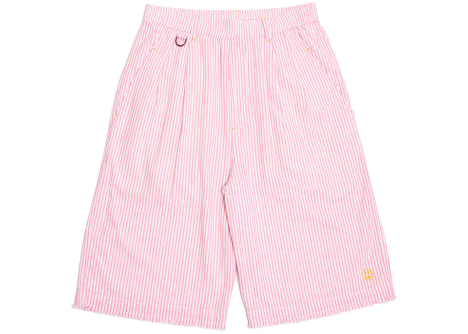 Drew House Seersucker Church Shorts Seersucker Pink