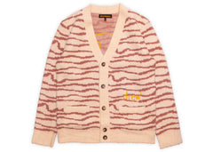 Drew House Sketch Mascot Squiggle Cardigan Ivory/Mauve