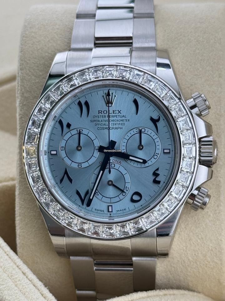 Rolex | Daytona | 126576TBR | Platinum | Platinum | Blue | Automatic