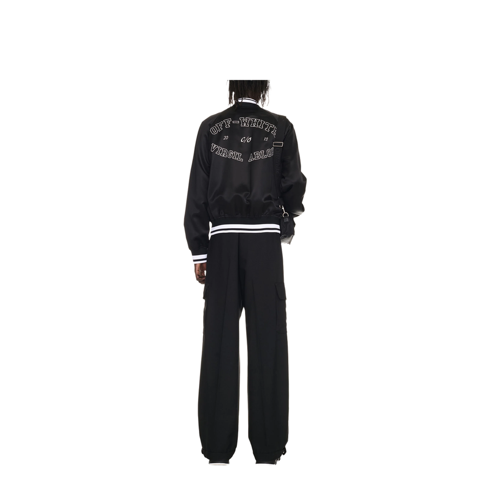 Satin Bomber Jacket