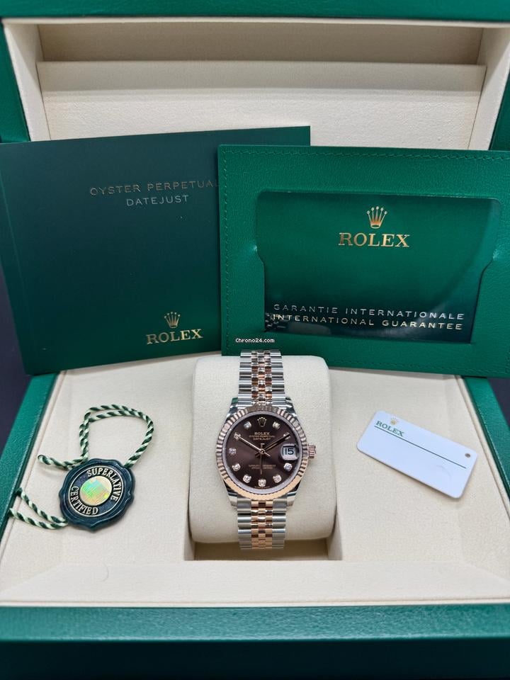 Rolex | Datejust | 278271 | Gold/Steel | 31 mm | Gold/Steel | Brown | Automatic