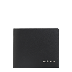 Bifold Leather Wallet - Black