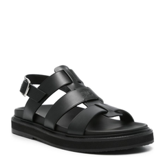 Cage Leather Sandals
