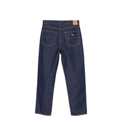 Indigo Blue Denim Straight Leg Jeans