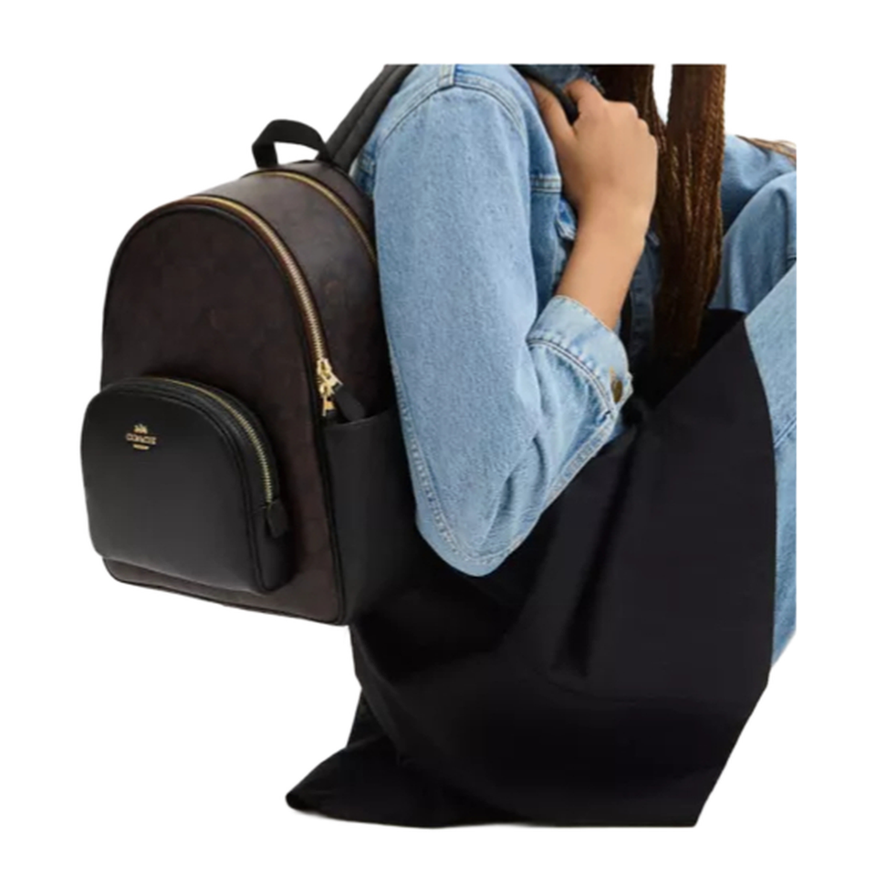 Court Backpack - Black Brown