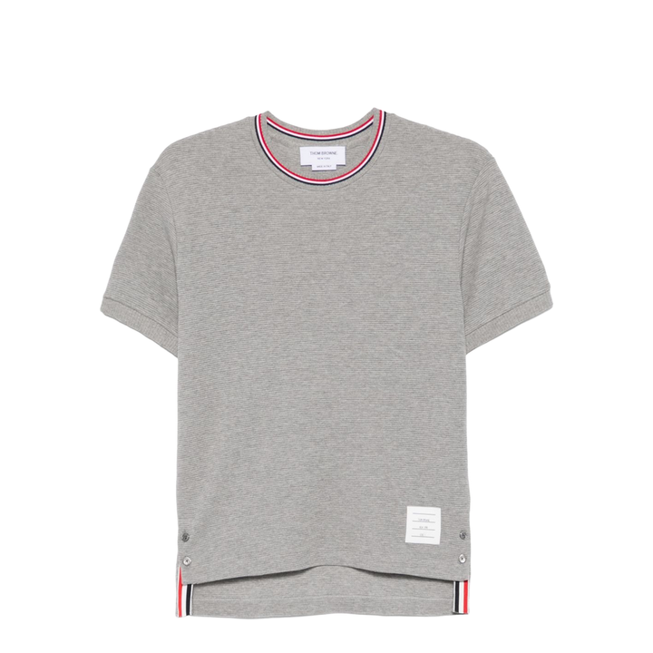 Cotton Waffle Rib Cuff T-Shirt