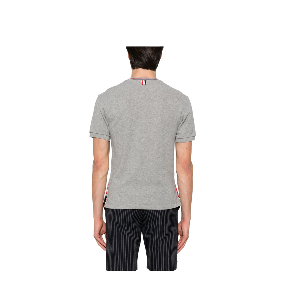 Cotton Waffle Rib Cuff T-Shirt