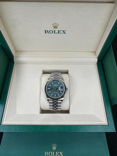 Rolex | Datejust | 126234 | Gold/Steel | 36 mm | Steel | Green | Automatic